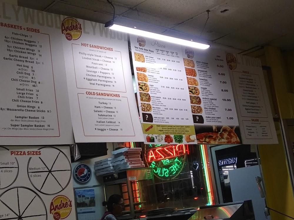Andre's Pizza Menu image 4